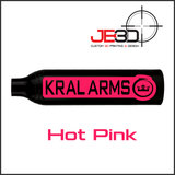 Vinyl Sticker Decals for Kral Air Bottles